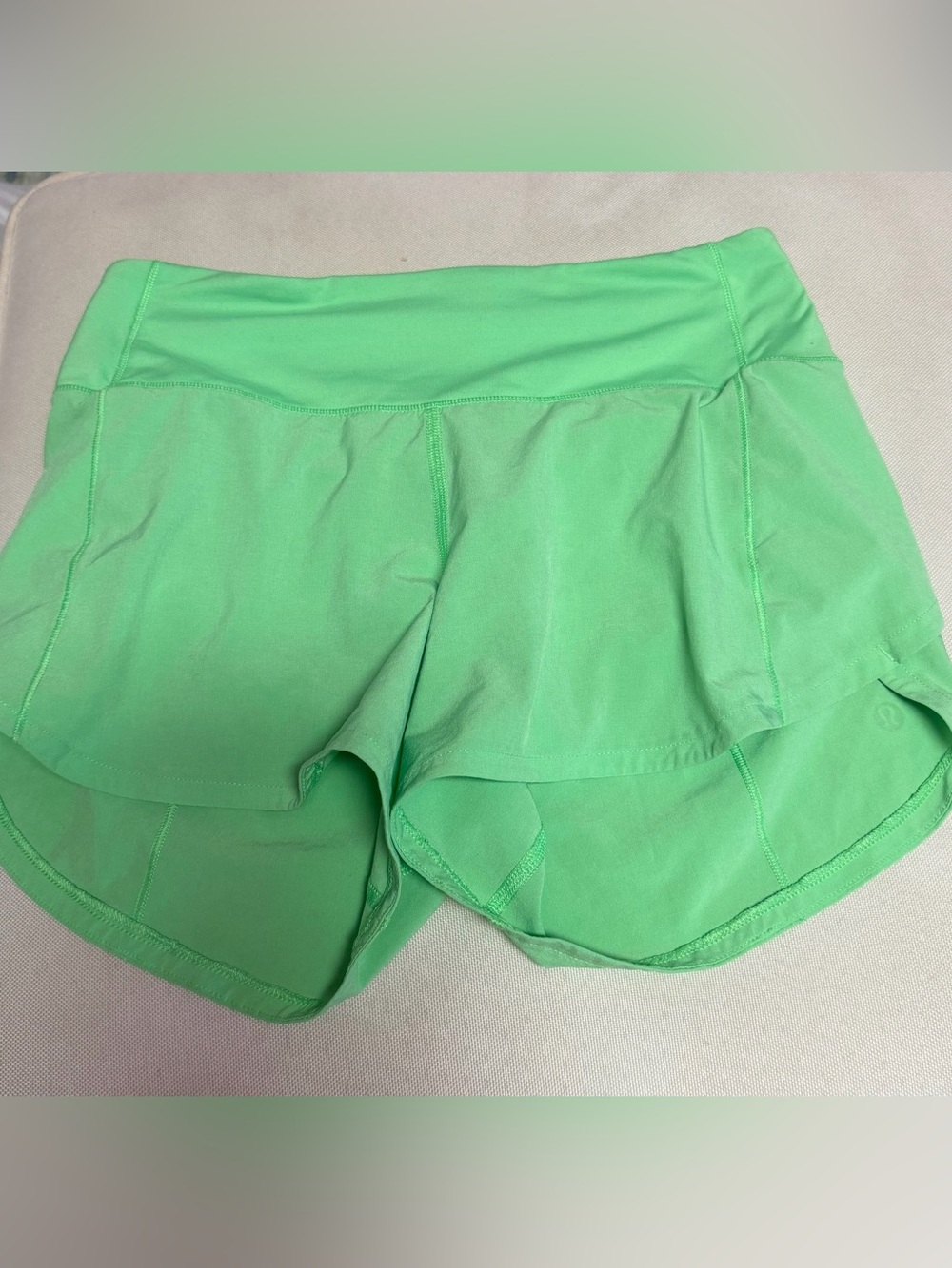 lululemon athletic neon green Women's Shorts